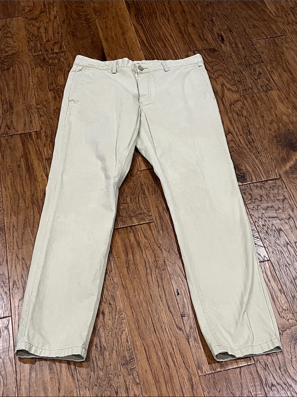 Old Navy Light Beige Chino Pants - Straight Leg